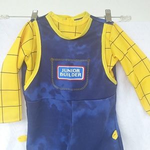 BOYS HALLOWEEN JUNIOR BUILDER COSTUME 2 TODDLER